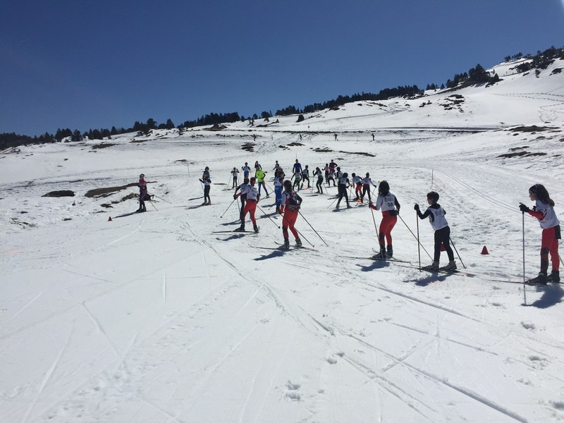 Jornada final de los Juegos Deportivos de Navarra de Esquí de Fondo